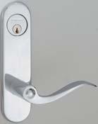 Consult mortise lock catalog for additional selections and
