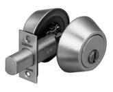 mortise lock to provide greater versatility.