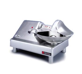 00 ea Bowl Cutter, 14" diameter stainless steel bowl 24 rpm, twin stainless steel knives 3,500 cuts/min, pull/push onoff, bowl cover interlock, polished &