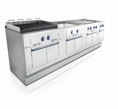 From tradition to innovation Deep Fat Fryers The V-shaped well with electric or gas heating offers high performance and efficiency, it brings oil to frying temperature quickly and ensures: a high