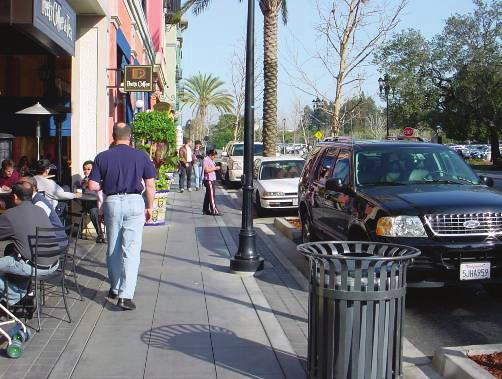 at key locations T-2 Improve the street environment for pedestrians.