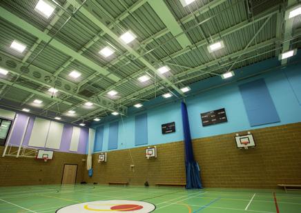 THERMATILE PLUS RADIANT CEILING PANELS SPECIAL PANELS - SPORTSLINE PANEL SPORTSLINE PANEL Radiant Panels are arguably the most efficient way of heating sports halls.
