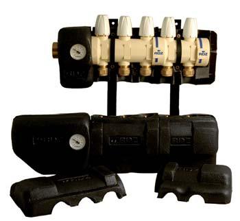 Maxi Manifold. Maxi is the name of the manifolds in b!klimax system, from which main circuits are distributed.