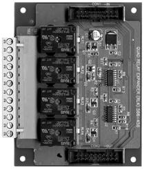 Any combination of NAC and Relay expanders can be added (to a maximum of three modules total) within the basic enclosure.
