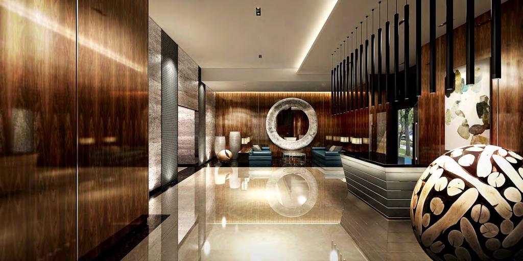SL+A Taiwan is the interior designer for the luxurious amenities, which include the Fitness Centre, Spa, indoor swimming pool, Bar Lounge, Banquet