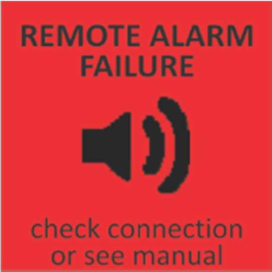 REMOTE ALARM MODULE FAILURE: Assuming the system has an optional Remote Alarm Module installed, if at any time during the operation of the system, a remote alarm module fails, the controller will