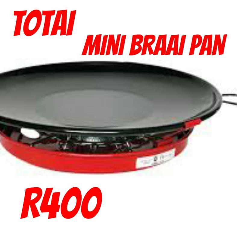 7 6KG Cylinder MINI BRAAI PAN Multiple Function can be used with or