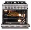 Electric ovens offer precise and even heat, great for baking NATURAL GAS