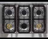 1. Radiant infrared oven broiler includes a porcelain-enameled finish with grid. 2. Exclusive easy-clean technology with black vitreous enamel makes cleaning your oven easy. 3.