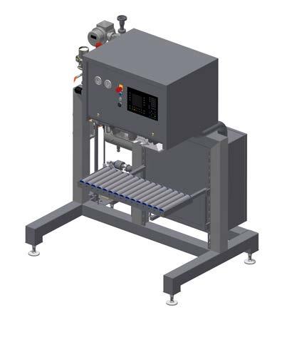 filling connections. Suitable for fruit products like purees jams and concentrates. The Van Meurs is available in various models from semi to fully automatic.