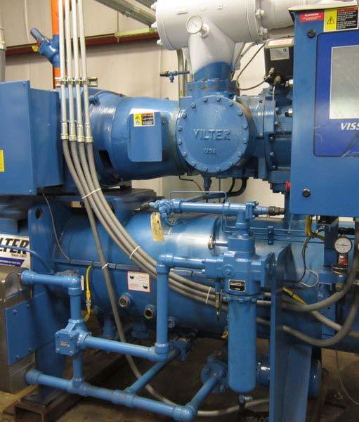 Rotary Screw Compressors Use: High and low-temperature applications Configuration: Booster, high-stage, and single-stage Compression ratios: Max.