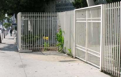12. Fencing and Walls Guideline 12: Support an open and accessible physical environment by minimizing visual barriers and the enclosure of outside space.