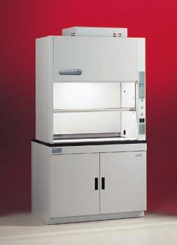 The 4' and 6' Protector Premier Laboratory Hood, with corrosion-resisistant fiberglass liner for general chemistry use.