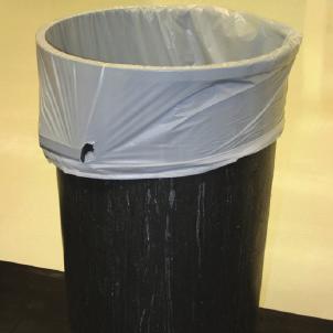 If your facility recycles, make sure you keep the recycled material in a separate container designated for recycling.