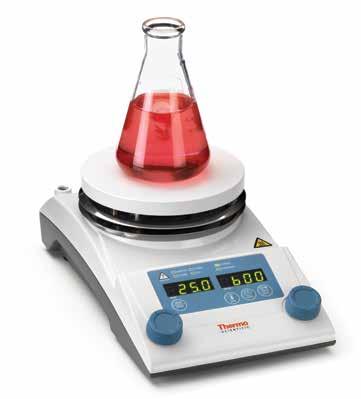 Thermo Scientific RT2 Advanced Hotplate Stirrer Experience precision with our low-profile digital display hotplatestirrer, equipped with PT100 sensor for precise temperature measurements for