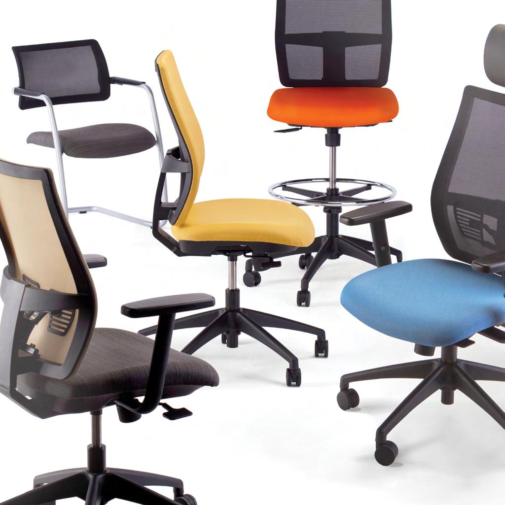 ThE ez CHOICE Quality doesn t have to be costly The EZ65 seating range by Haworth is all about comfort and quality-designed with Haworth s world-class attention to office productivity and