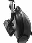 To store without the floor nozzle attached, stand the vacuum in the upright position and insert the storage
