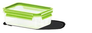 Longer-lasting freshness with Optima dry food storage containers.
