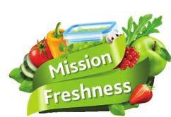 million And an increase in sales of up to. ** mission-freshness.