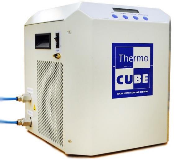 Accessories THERMOCUBE CIRCULATOR MEASUREMENTS Height: 32 cm (12.75 in) Width: 28 cm (11 in) Depth: 32 cm (12.75 in) Weight: 14 kg (28 lbs) Requirements 115 230 VAC at 50/60 Hz (3.