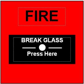 4.2.1 Fire Alarm Conditions - If the control panel initiates an alarm condition, the FIRE LED indicator lights and, if fitted, the relevant ZONE FIRE LED indicator lights and the internal buzzer