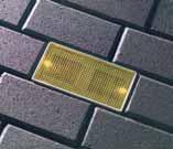 Solar paving stones blend in perfectly with the environment and provide security as well as lighting the path or