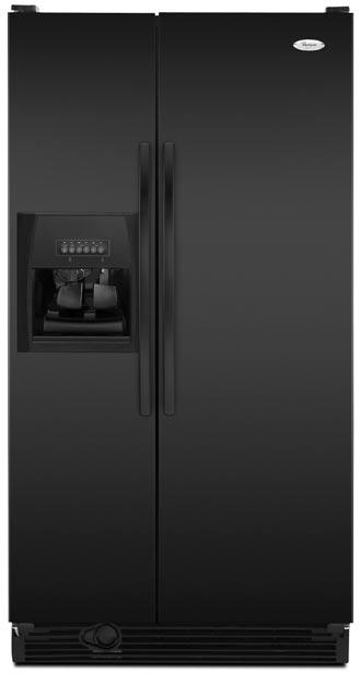 Whirlpool 25.3 cu. ft. Side by Side Refrigerator ED5FHEXT ENERGY STAR Qualified Smooth Door 15.4 Cu. Ft. Refrigerator Compartment Volume 9.9 Cu.