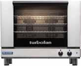 TURBOFAN E28-4 4 TRAY FULL SIZE ELECTRIC CONVECTION OVEN With all the power and all the performance, the E28-4 provides it all. With twin bidirectional reversing fans, dual heating elements (5.