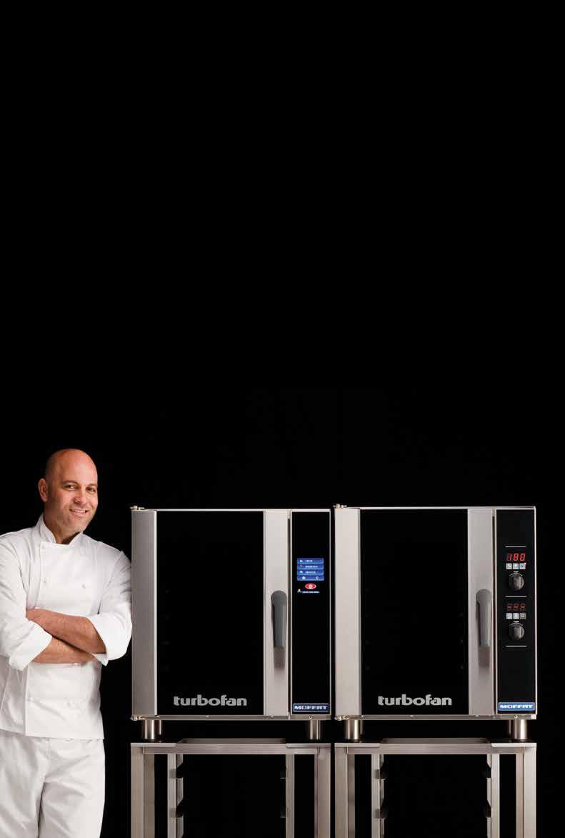 WITH GREAT POWER COMES GREAT IRRESISTIBILITY Introducing the two Turbofanbolt E33 convection ovens.