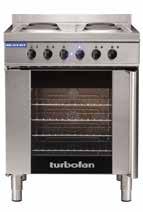The convection oven is a versatile oven that can roast, grill, bake and is ideal for use in compact applications that require a oven / cooktop that is versatile.
