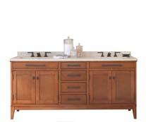 0025 Turner Powder Room Vanity Sink Vanity Sink: includes basin and top; 27"W x 23"D x 34"H Vanity Base: includes basin; 26K"W x 22O"D x 32O"H Top: 27"L x 23"W x 1N"H Backsplash: 26K"L