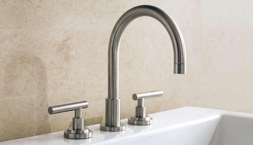 FINISHES SPRITZ Contemporary bath hardware collection Polished chrome Polished nickel Our Spritz Collection is sleek, spare and spectacular.