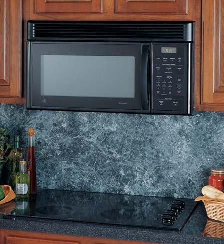 Defrost 10 power levels Full-view cooktop lighting Two-speed, 300-CFM venting