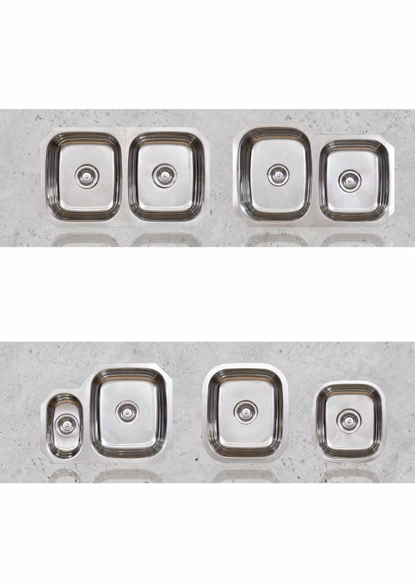 stainless steel sinks acero undermount polished finish acero undermount features 1.