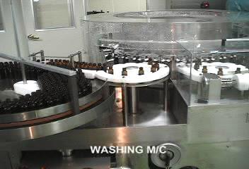 2. Injection Automation Line Washing Process Rotary Washing Machine for Bottles (Turn Table Type) DWT series Special Feature Used for washing for bottles that