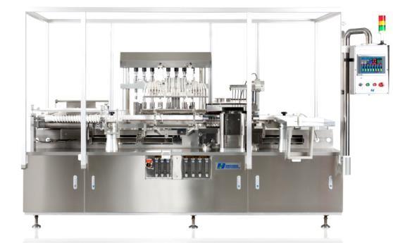 2. Injection Automation Line Filling & Rubber Stoppering Ampoule Liquid Filling & Closing Machine DAF series Special Feature DY First Developing in Korea in 2008 Common Filling use for Ampoule