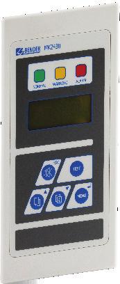 MK2430-11 Remote indicator with 12 programmable digital inputs and a BMS bus interface for flush mounting B 9510 0001NA MK2430-12 Remote indicator with a BMS bus interface for flush mounting B 9510
