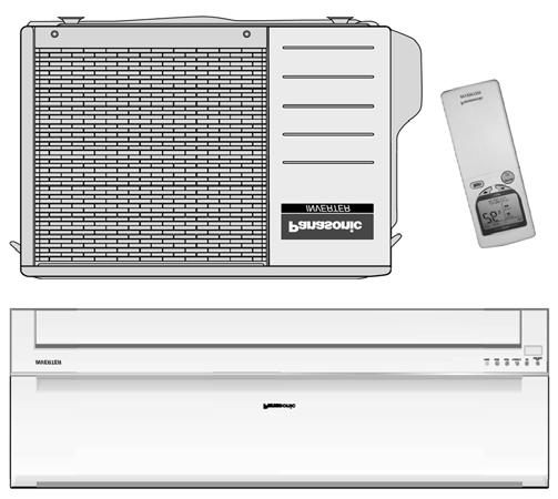 Order No: MAC041064C CS-E9DKEW CU-E9DKE CS-E1DKEW CU-E1DKE Air Conditioner CONTENTS Page Page 1 Features Functions 3.1. Remote Control 3.. Indoor Unit 4.3. Outdoor Unit 6 3 Product Specifications 7 3.