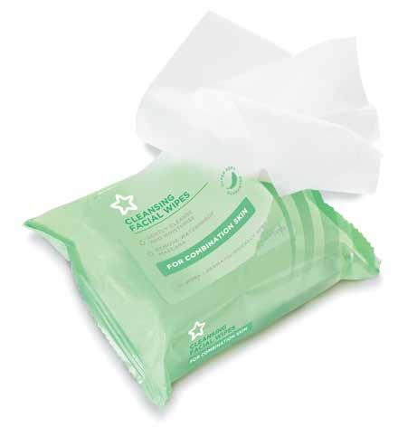 Superdrug Facial Cleansing Wipes Sector: Personal Products