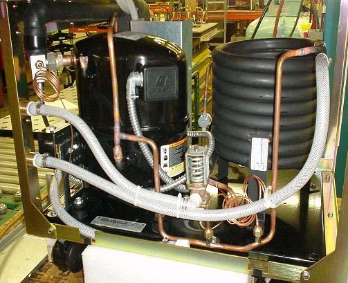 Part V: Refrigeration System Side View of a Liquid Cooled Unit Facility water in