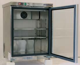 LR130G LR1400 refrigerators +1ºC to +8ºC Model no: LR130 LR130G Capacity 130 l 130 l Doors 1 stainless steel door 1 glass door (double layer) Door locks 1 1 +1ºC to +8ºC (factory set on +4ºC)