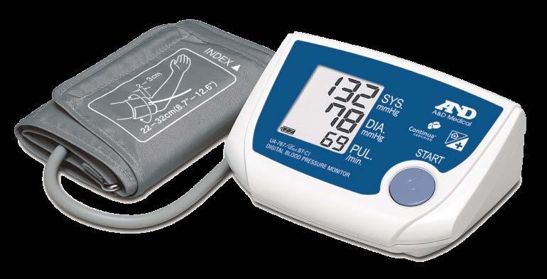 Notes on the New UA-767PBT-Ci If you have an A&D Blood Pressure Monitor, UA-767 PBT-Ci (shown below) please follow the new pairing directions in the