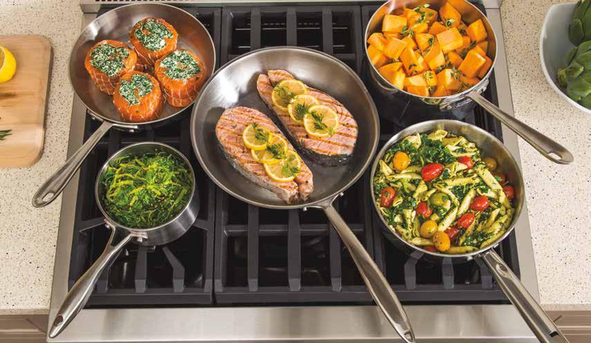 5 BURNERS, 30-INCH DESIGN, ZERO CLEARANCE Our new Professional Rangetop delivers the ultimate in convenience and performance with the luxury of 5 Star burners in a 30-inch design.