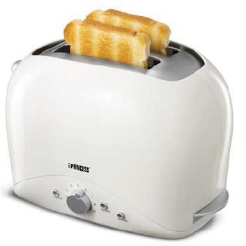 870 watts Trendy 2 Slice Toaster Stop Button Defrost Heat-up Function Browning
