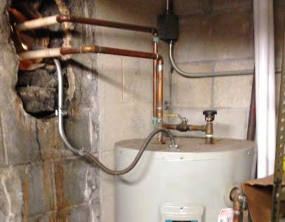 Install an insulated jacket on the hot water heater to reduce heat losses to the cold