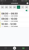schedule how to use linno app all this