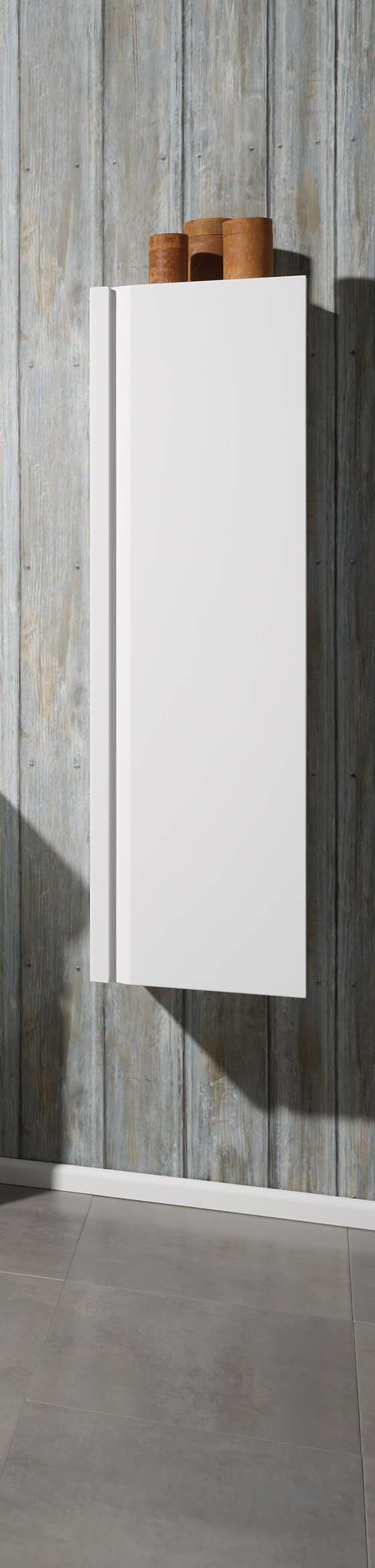 washstand with doors, in stunning driftwood, mali and high gloss white finishes.