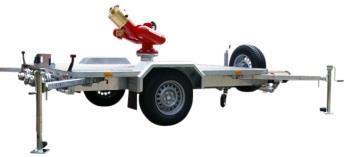 Foam Hardware Mobile equipment Trailers Overview Trailers give mobility and flexibility of use, a monitor mounted onto a trailer platform allows for fire fighting capabilities to be deployed into