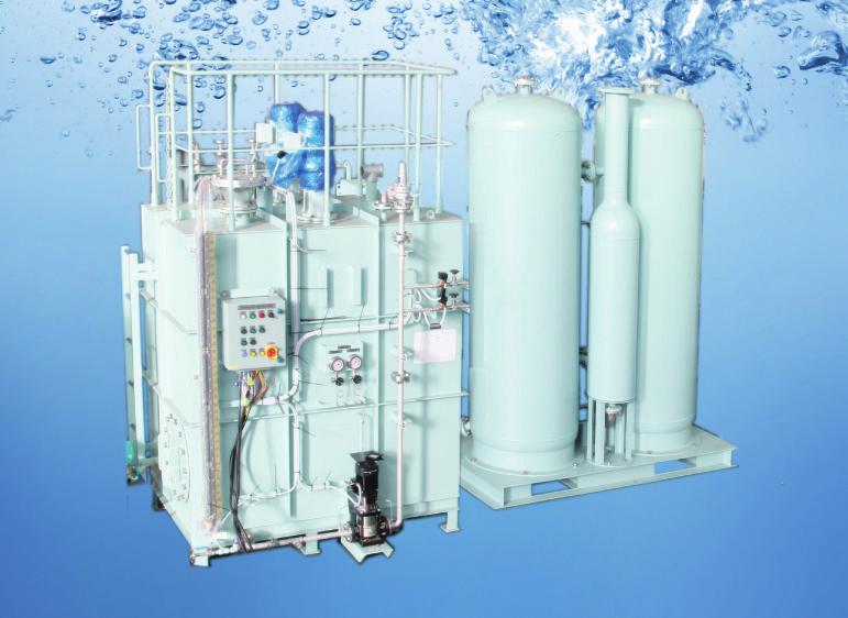 Ballast Water Management System NK Co., Ltd. 'Green Promise for the People' NK's ballast water treatment systems, in particular, are world-famous due to USCG AMS acceptance and DNV type approval.