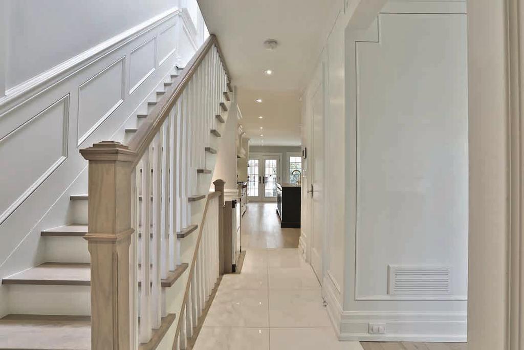 FEATURES Handsome exterior with limestone and copper details 3 +1 bedroom designer home in prime Leaside neighbourhood Stunning floor to ceiling wall paneling throughout Two gas fireplaces Custom